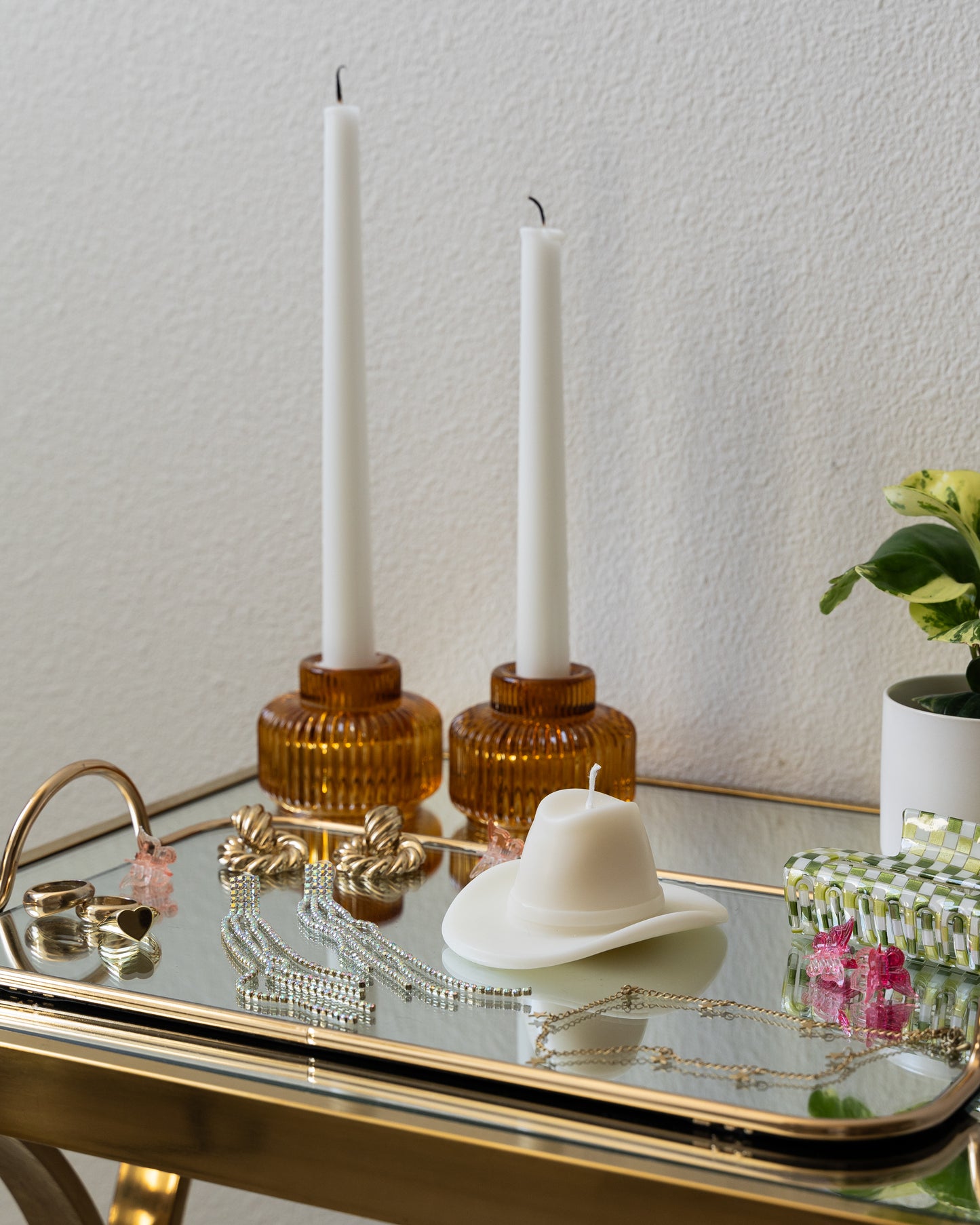 Cowboy Hat Candles