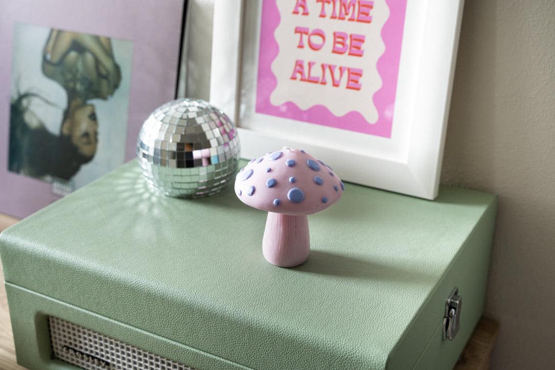 Mushroom Candles