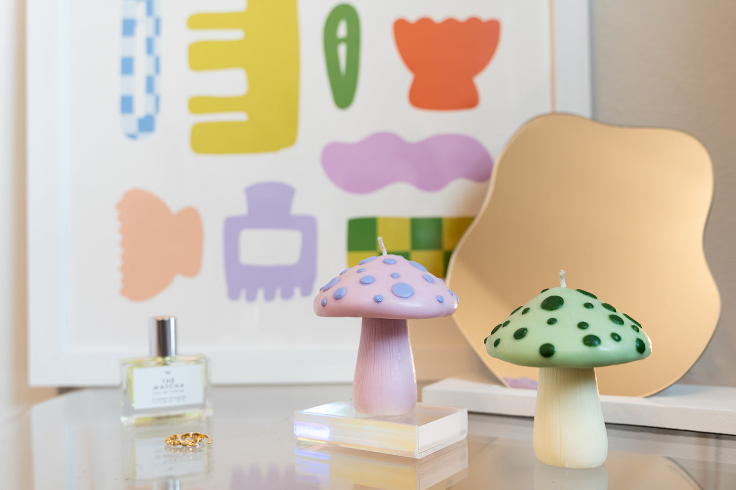Mushroom Candles