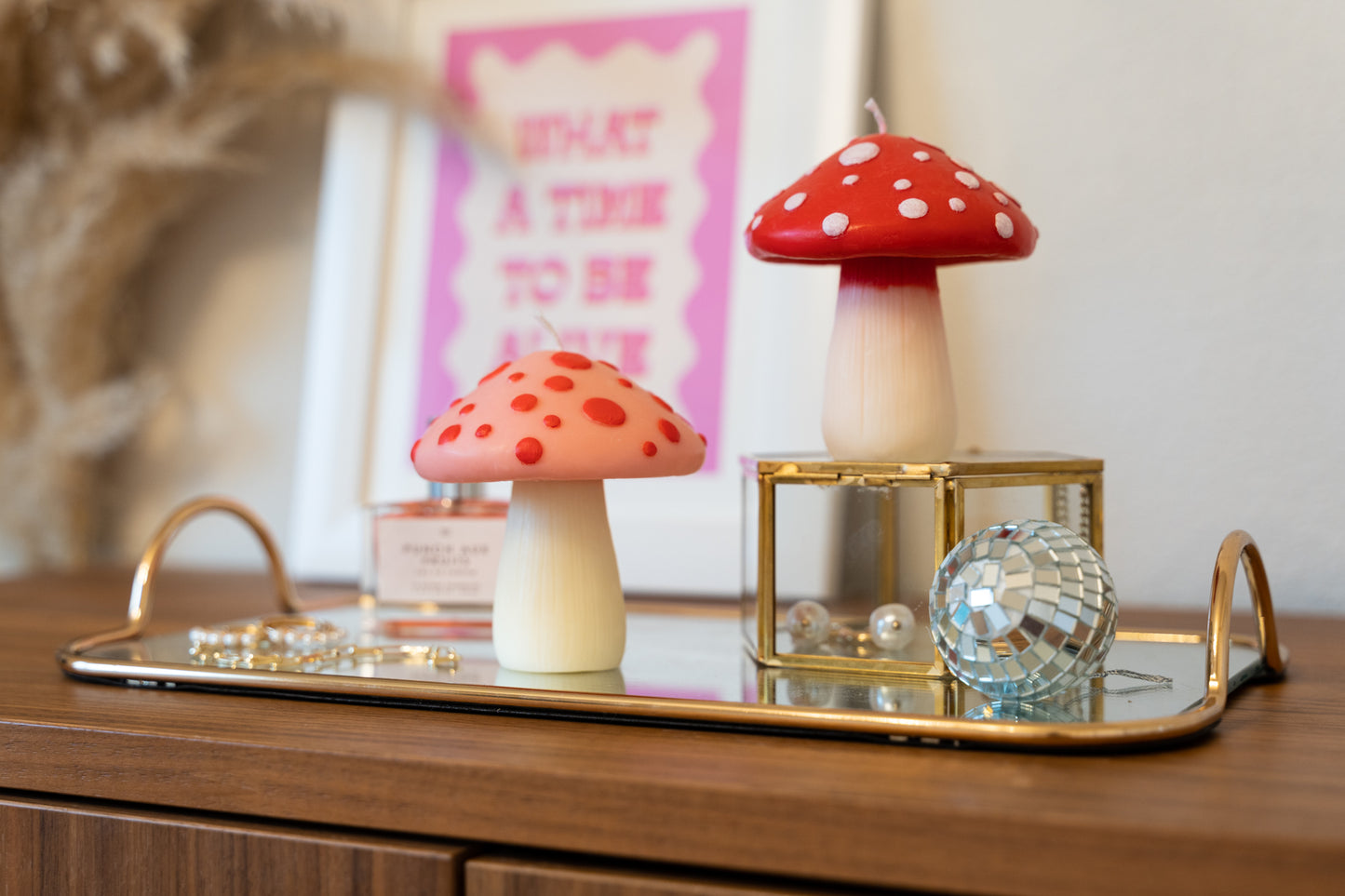Mushroom Candles